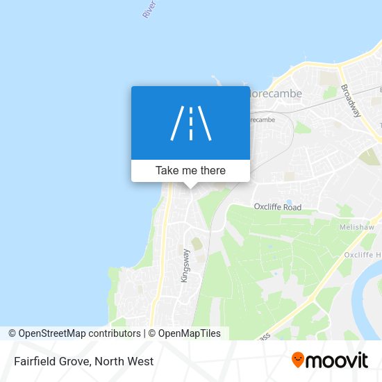 Fairfield Grove map