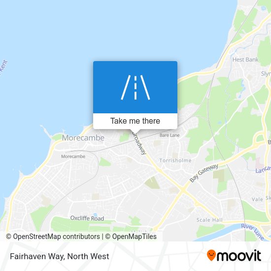 Fairhaven Way map
