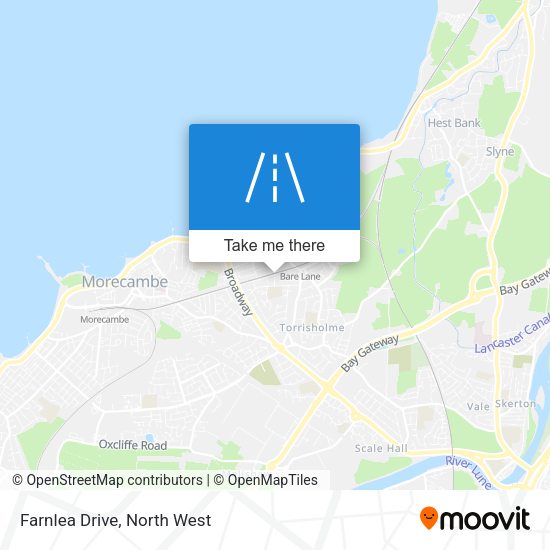Farnlea Drive map