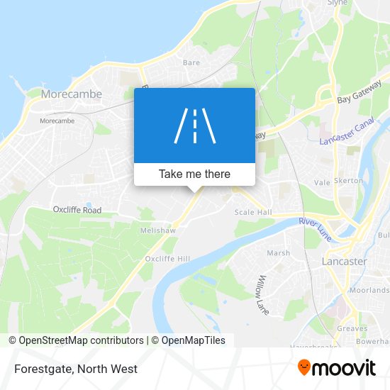 Forestgate map