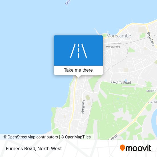 Furness Road map