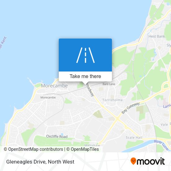 Gleneagles Drive map