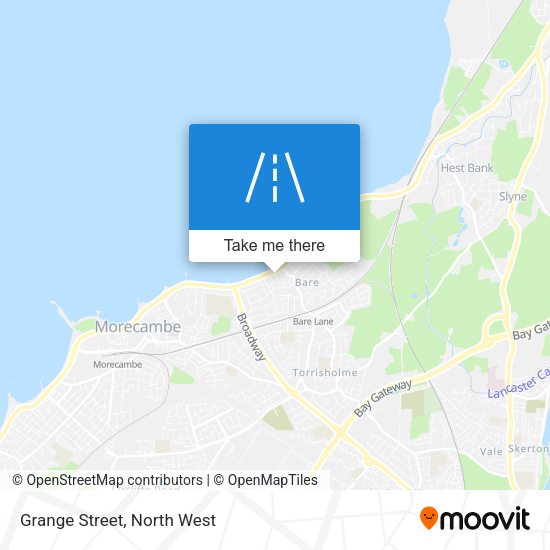 Grange Street map