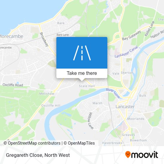 Gregareth Close map