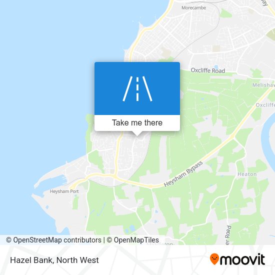 Hazel Bank map