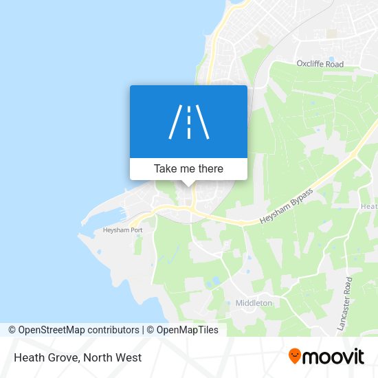 Heath Grove map