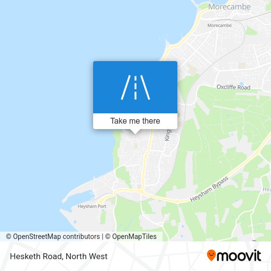 Hesketh Road map