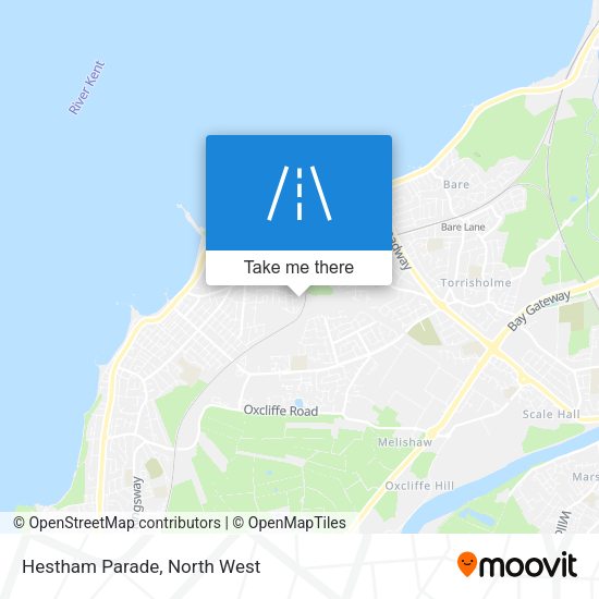 Hestham Parade map