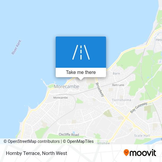 Hornby Terrace map