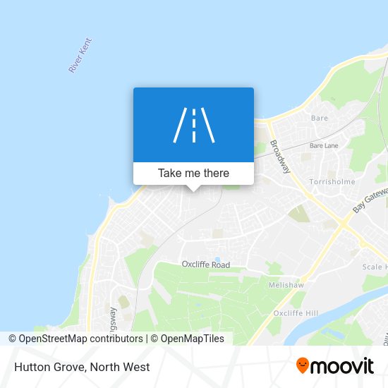 Hutton Grove map