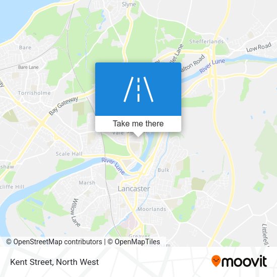 Kent Street map