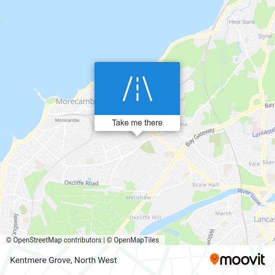 Kentmere Grove map