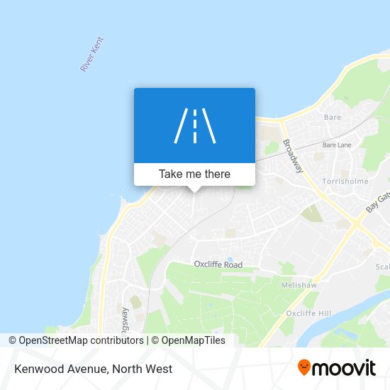 Kenwood Avenue map