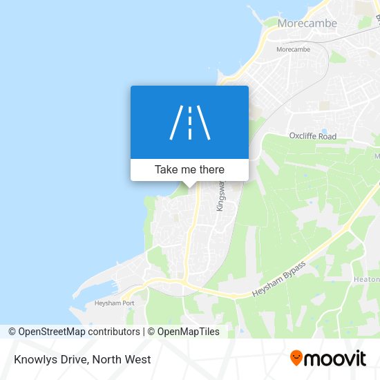 Knowlys Drive map