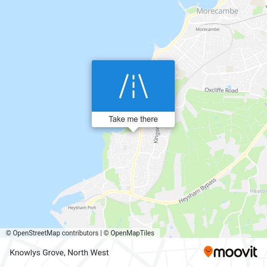 Knowlys Grove map