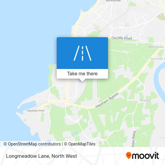 Longmeadow Lane map