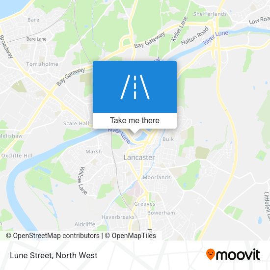 Lune Street map