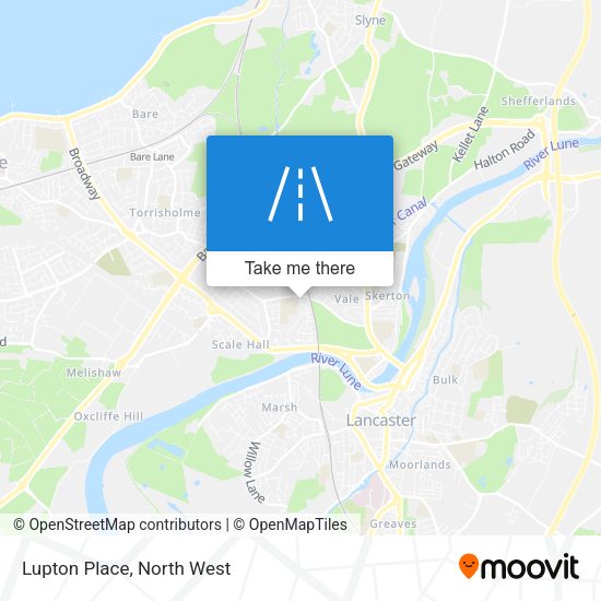 Lupton Place map