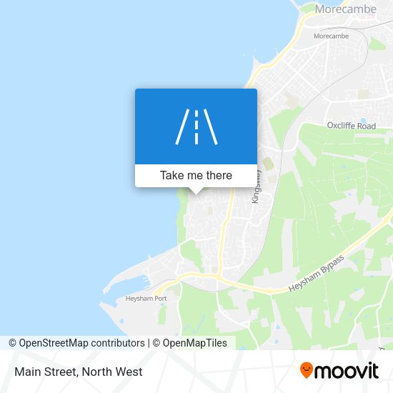 Main Street map