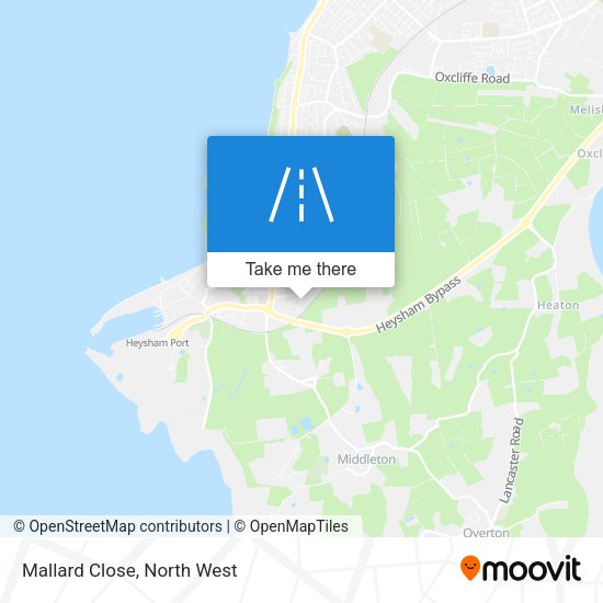 Mallard Close map