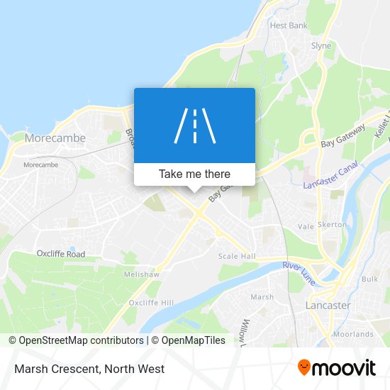 Marsh Crescent map