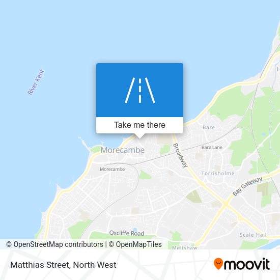 Matthias Street map