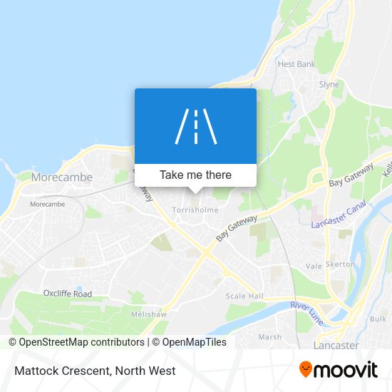 Mattock Crescent map