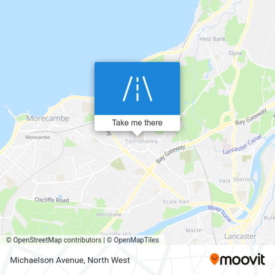 Michaelson Avenue map