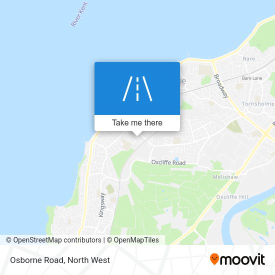 Osborne Road map