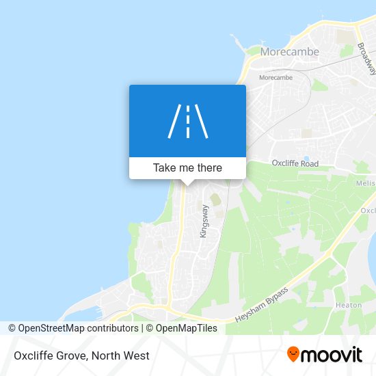 Oxcliffe Grove map