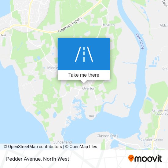Pedder Avenue map