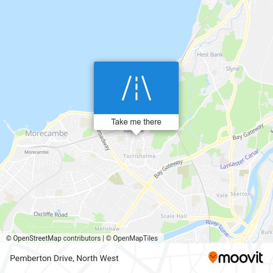 Pemberton Drive map