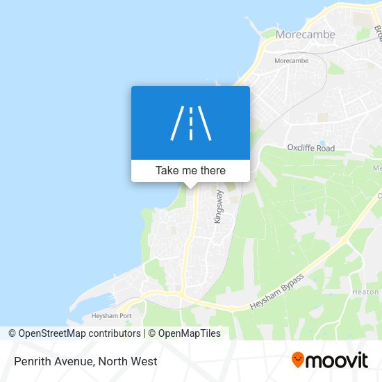 Penrith Avenue map