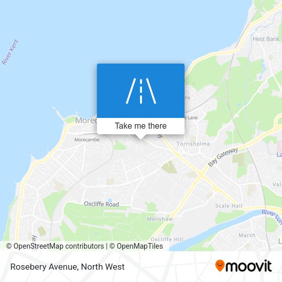 Rosebery Avenue map