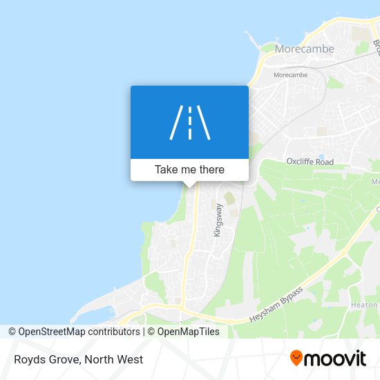 Royds Grove map