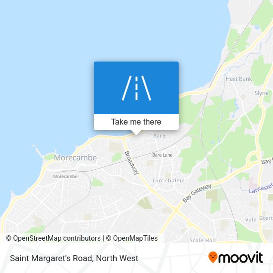 Saint Margaret's Road map