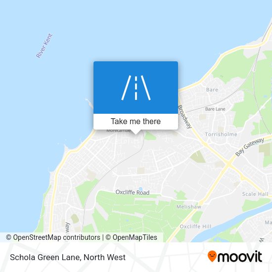 Schola Green Lane map