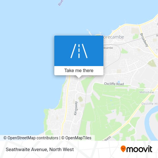 Seathwaite Avenue map