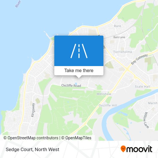 Sedge Court map