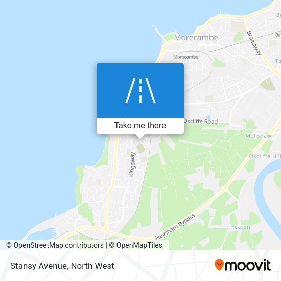 Stansy Avenue map