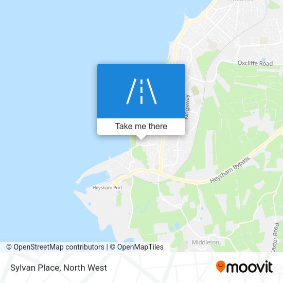 Sylvan Place map
