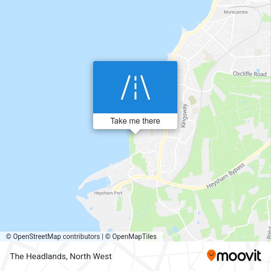 The Headlands map