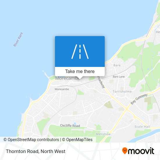 Thornton Road map