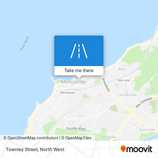 Townley Street map