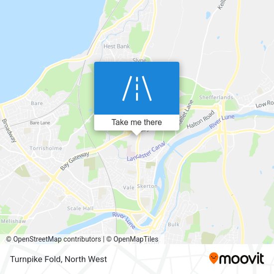 Turnpike Fold map