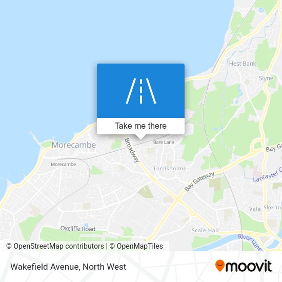 Wakefield Avenue map