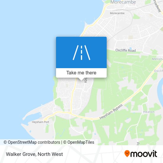 Walker Grove map