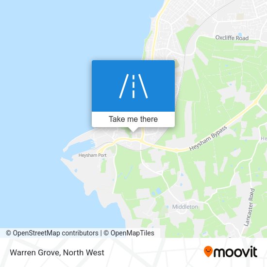Warren Grove map