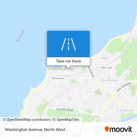 Washington Avenue map