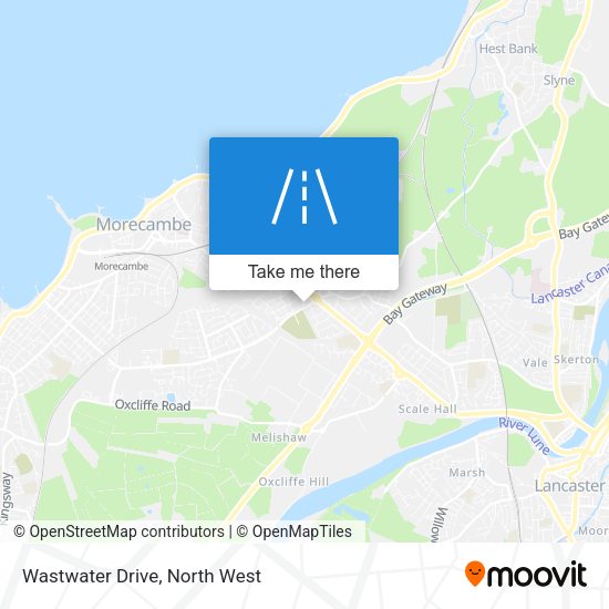 Wastwater Drive map